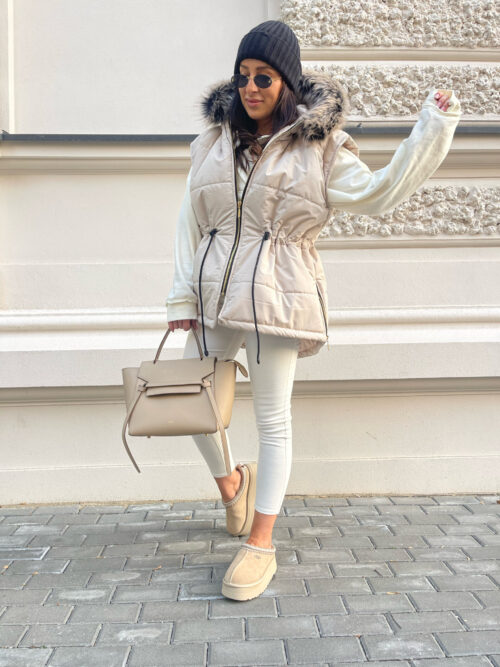 Kamizelka Sina beige