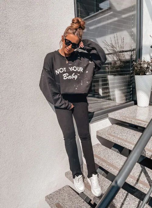 Barwiona bluza Not Your Baby