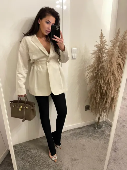 Żakiet Kim ecru