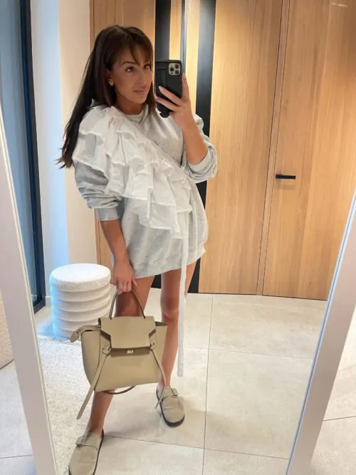 Bluza Liza z falbankami