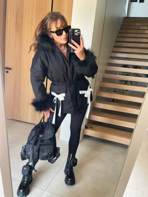 Kurtka Dubai black