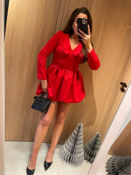 Sukienka Allana red