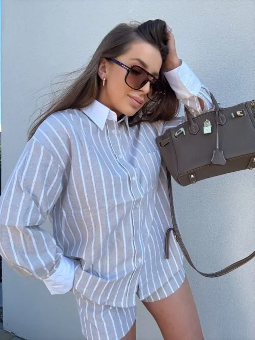 Komplet Stripes Beige