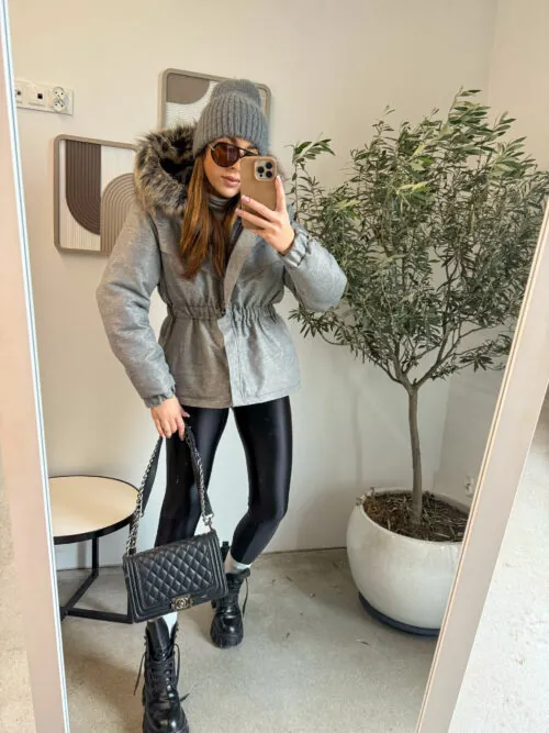Taliowana parka Carla